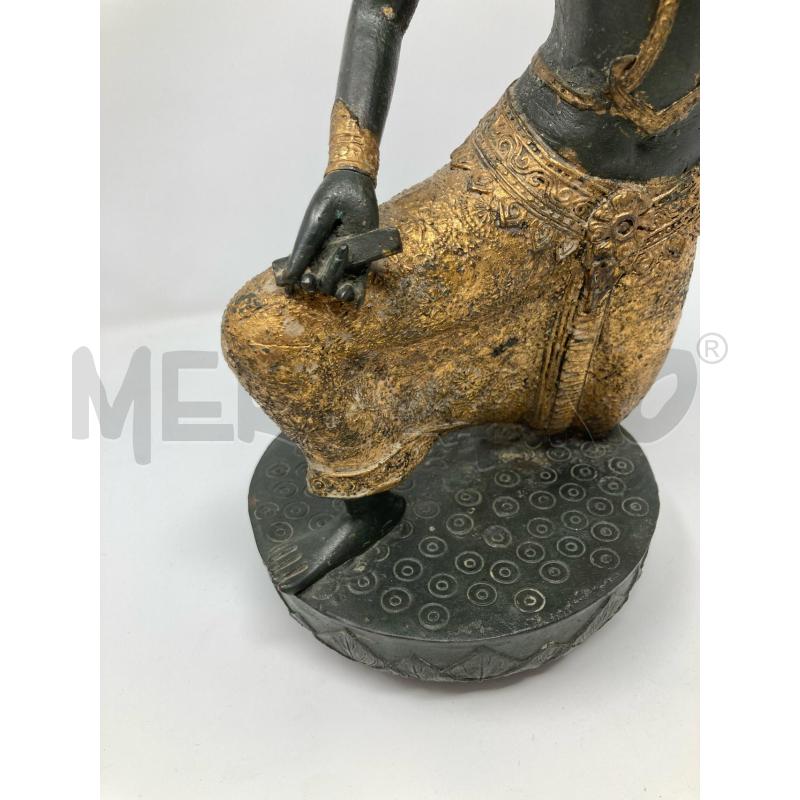 STATUA INDONESIANA BRONZO DORATO | Mercatino dell'Usato Roma cinecitta' 2