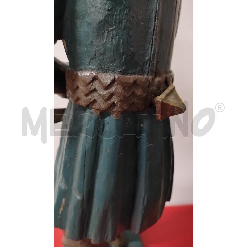 STATUA LEGNO CROCIATO ANTICA | Mercatino dell'Usato Roma cinecitta' 3