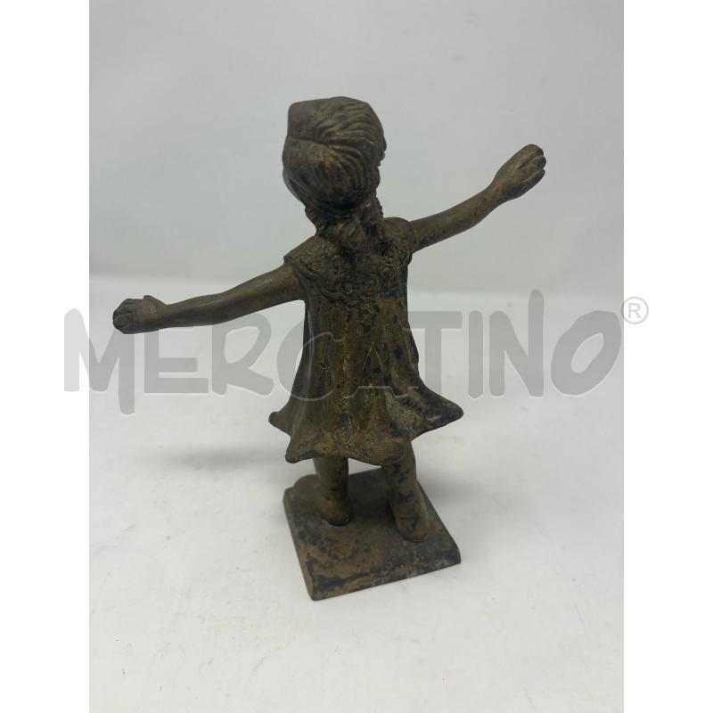 STATUETTA BAMBINA BENDATA OTTONE  | Mercatino dell'Usato Roma cinecitta' 2