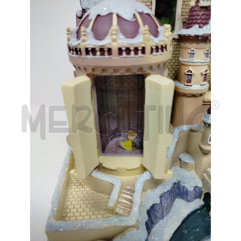 STATUETTA DISNEY CASTLE COLLECTION BEAUTY AND THE BEAST  | Mercatino dell'Usato Roma cinecitta' 2