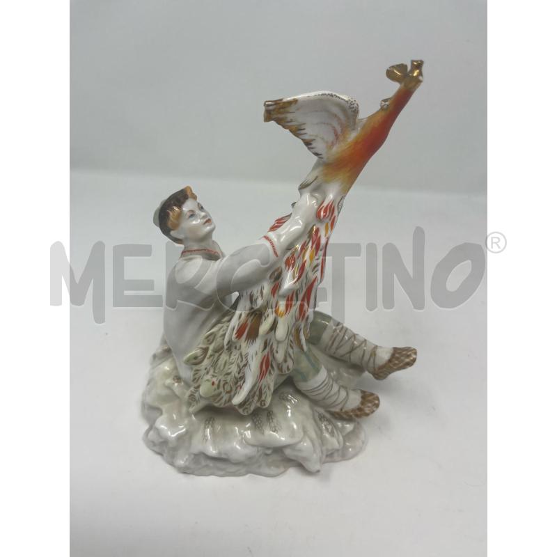 STATUETTA LOMONOSOV IVAN CON UCCELLO DI FUOCO DA RIVEDERE | Mercatino dell'Usato Roma cinecitta' 2