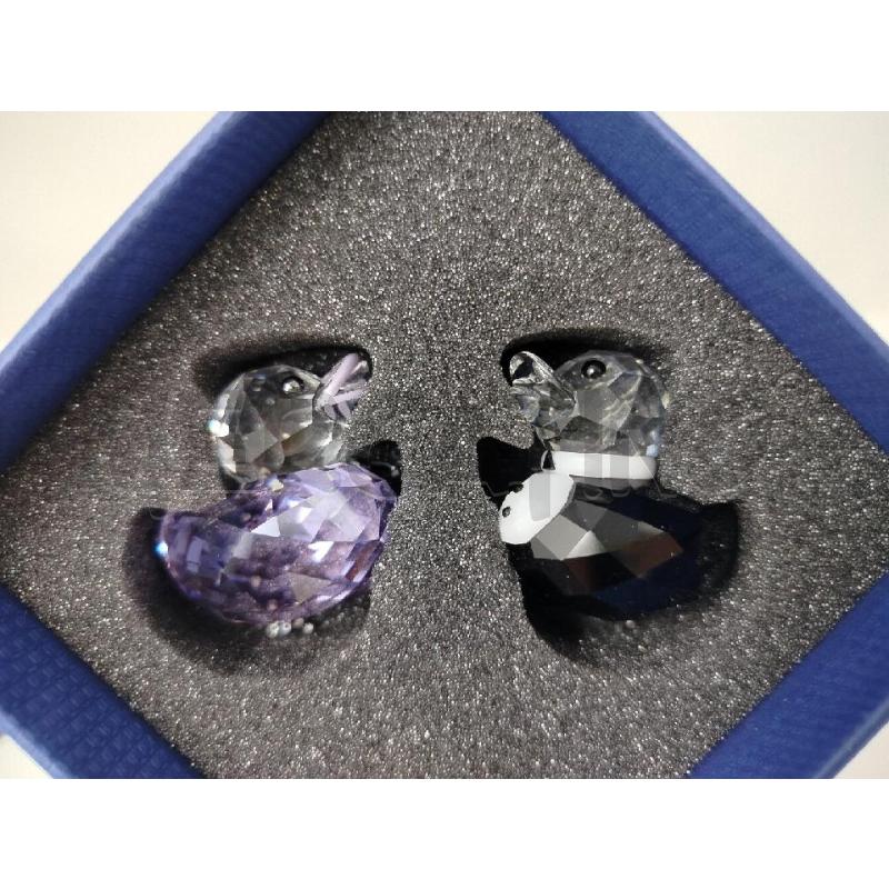SWAROVSKI COPPIA PAPERE HAPPY DUCK SIR AND LADY | Mercatino dell'Usato Roma cinecitta' 2