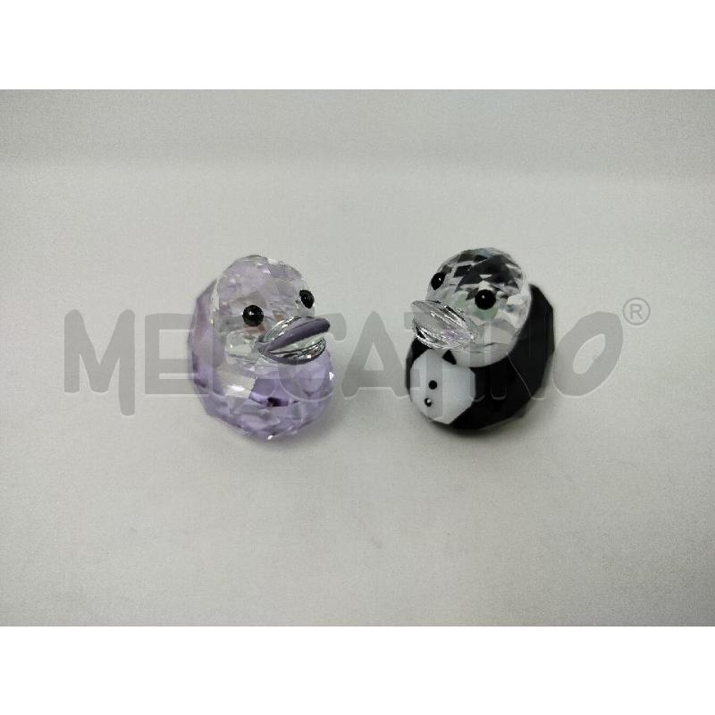 SWAROVSKI COPPIA PAPERE HAPPY DUCK SIR AND LADY | Mercatino dell'Usato Roma cinecitta' 3