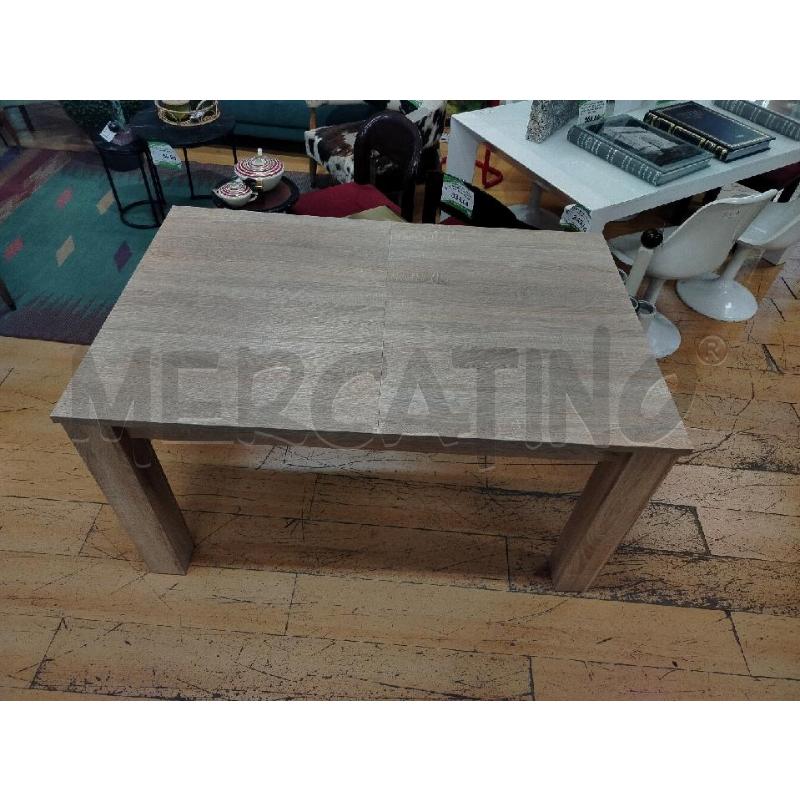 TAVOLO RETTANGOLARE ALLUNGABILE LEGNO CHIARO | Mercatino dell'Usato Roma cinecitta' 2