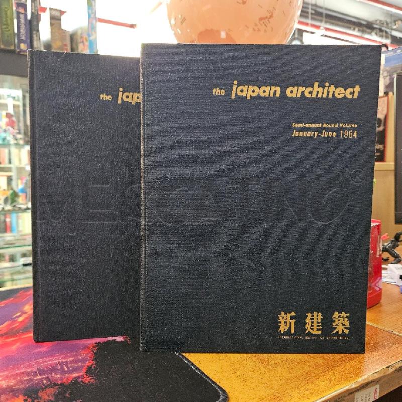 THE JAPAN ARCHITECT 1964 2 VOLUMI  | Mercatino dell'Usato Roma cinecitta' 1