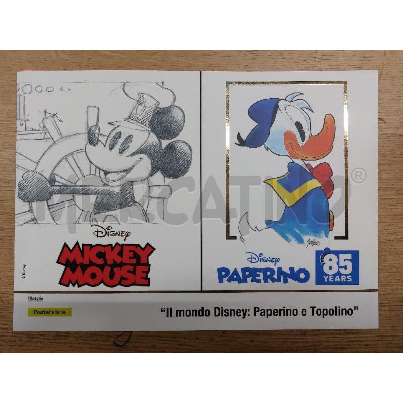TOPOLINO PAPERINO CARTELLA FILATELICA NUMERATA | Mercatino dell'Usato Roma cinecitta' 1