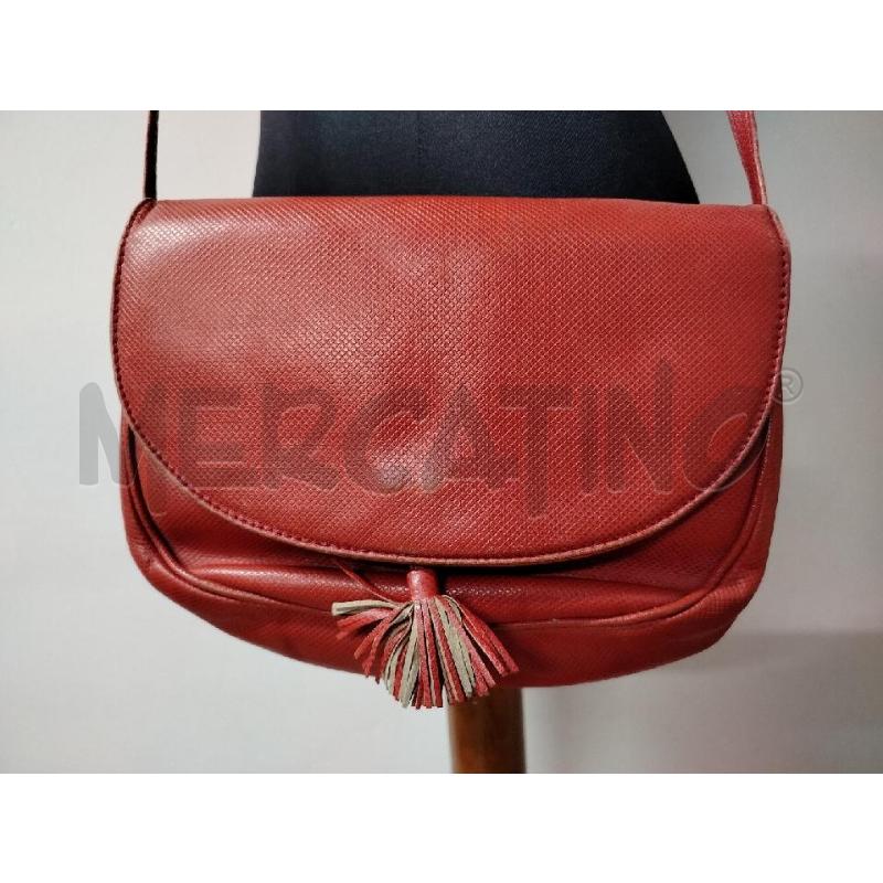 TRACOLLA DONNA BOTTEGA VENETA ROSSA PELLE NAPPA | Mercatino dell'Usato Roma cinecitta' 2