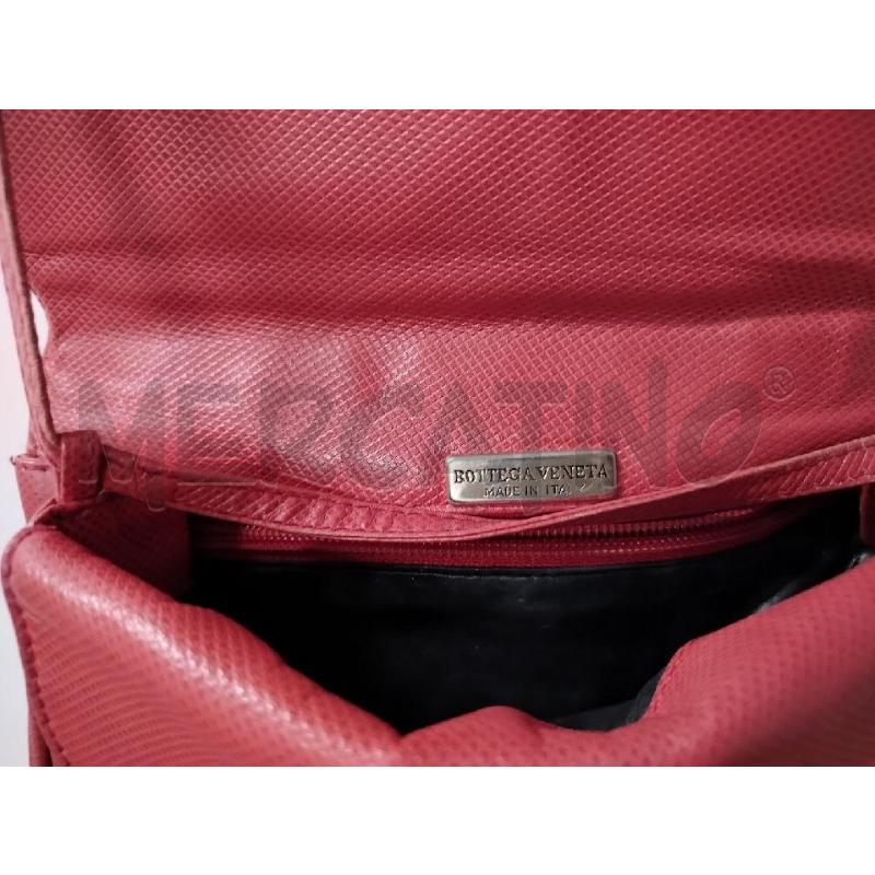 TRACOLLA DONNA BOTTEGA VENETA ROSSA PELLE NAPPA | Mercatino dell'Usato Roma cinecitta' 5