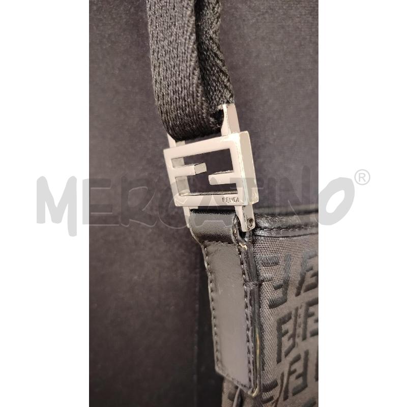 TRACOLLINA FENDI MARRONE MONOGRAM NERO | Mercatino dell'Usato Roma cinecitta' 2