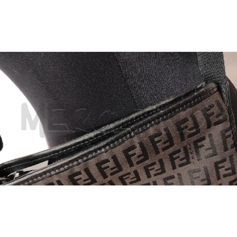 TRACOLLINA FENDI MARRONE MONOGRAM NERO | Mercatino dell'Usato Roma cinecitta' 3