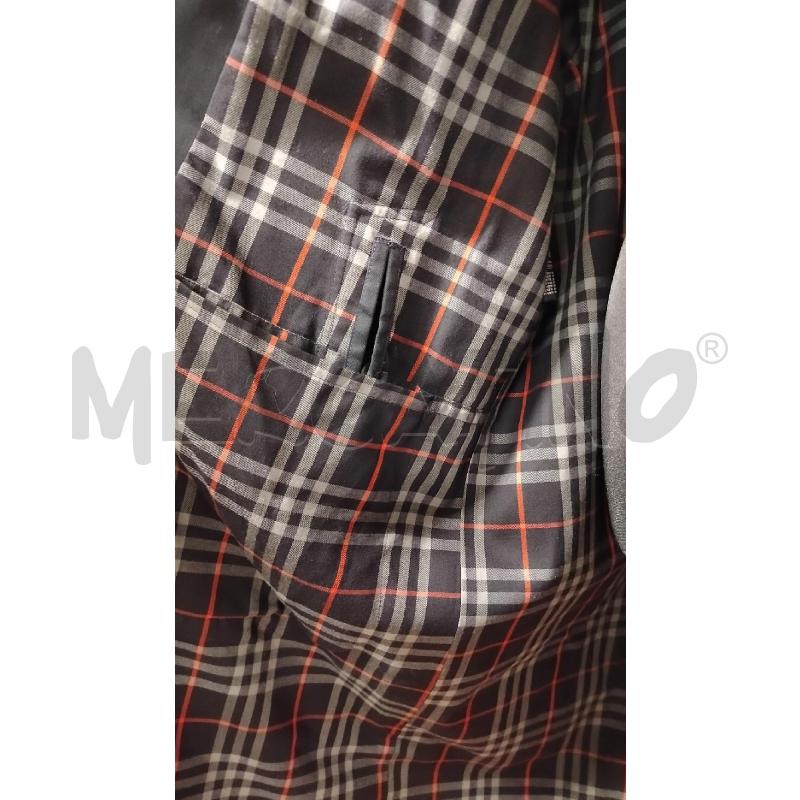 TRENCH UOMO BURBERRY BLU NOTTE INT CHECK BLU | Mercatino dell'Usato Roma cinecitta' 3