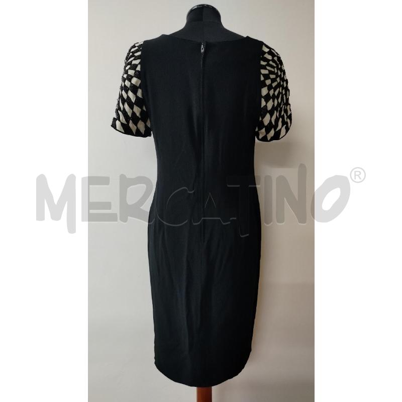 TUBINO DONNA GIANNI VERSACE VERSATILE NERO SPALLINE PERLINE SCACCHIERA | Mercatino dell'Usato Roma cinecitta' 2