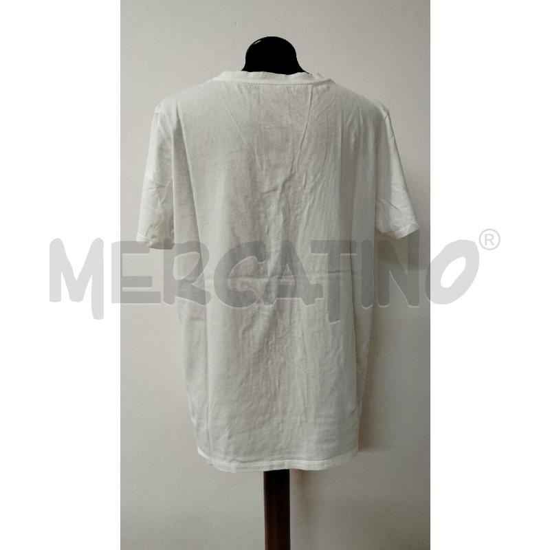 T SHIRT DONNA BALMAIN BIANCA STAMPA NERA | Mercatino dell'Usato Roma cinecitta' 2