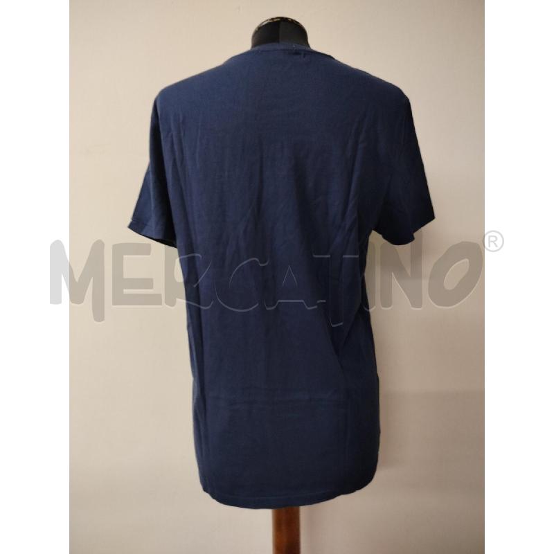 T SHIRT UOMO BURBERRY BLU SCURO LOG ROSS | Mercatino dell'Usato Roma cinecitta' 2