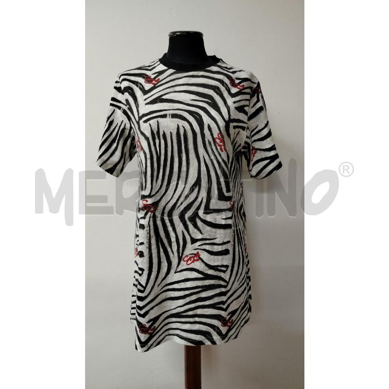 T SHIRT UOMO CAVALLI CLASS BIANCA NERA SCRITTE ROSSE | Mercatino dell'Usato Roma cinecitta' 1