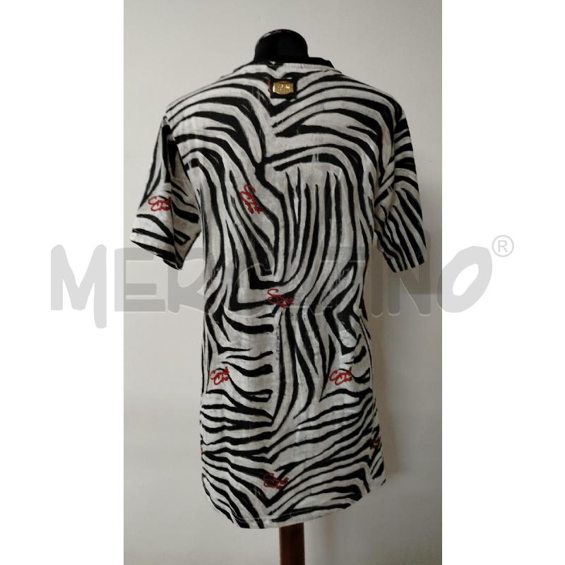 T SHIRT UOMO CAVALLI CLASS BIANCA NERA SCRITTE ROSSE | Mercatino dell'Usato Roma cinecitta' 2