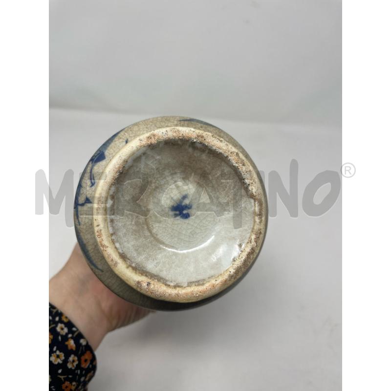 VASO CINESE AD AMPOLLA DISEGNO CARPA | Mercatino dell'Usato Roma cinecitta' 3