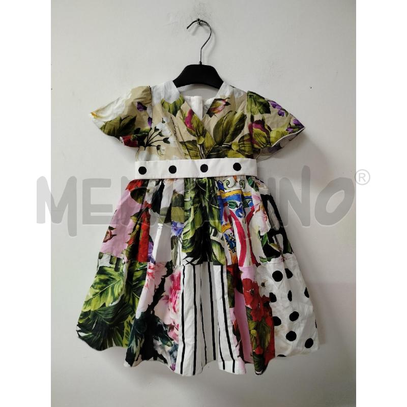 VESTITO BIMBA DOLCE E GABBANA FIORI | Mercatino dell'Usato Roma cinecitta' 1