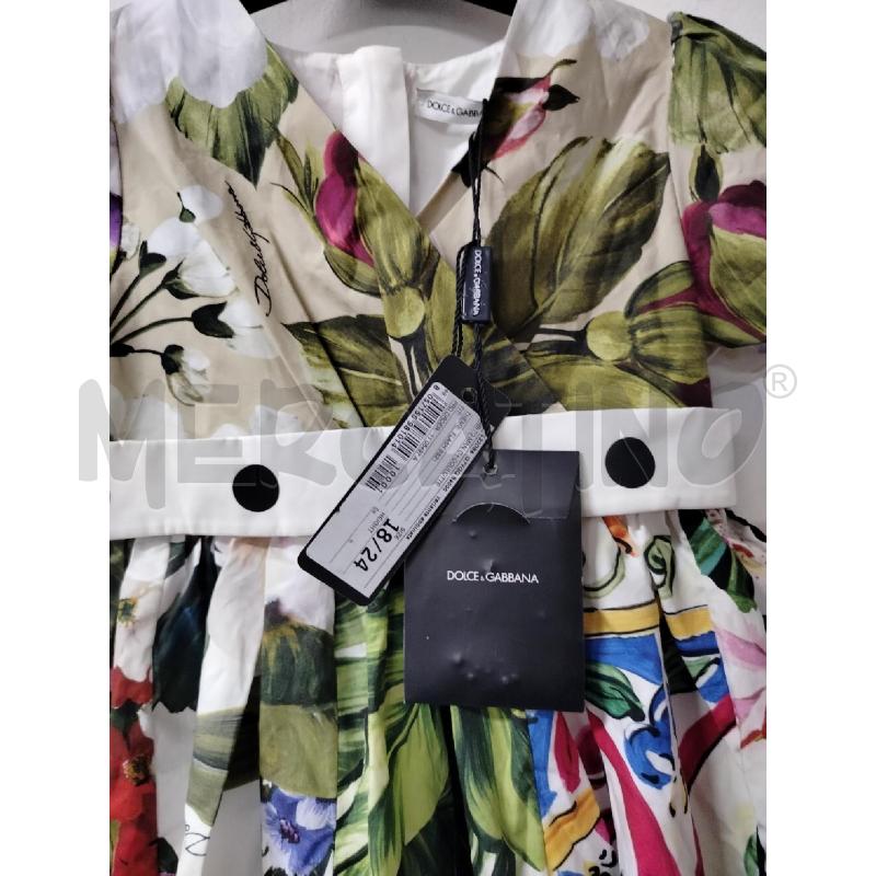 VESTITO BIMBA DOLCE E GABBANA FIORI | Mercatino dell'Usato Roma cinecitta' 2