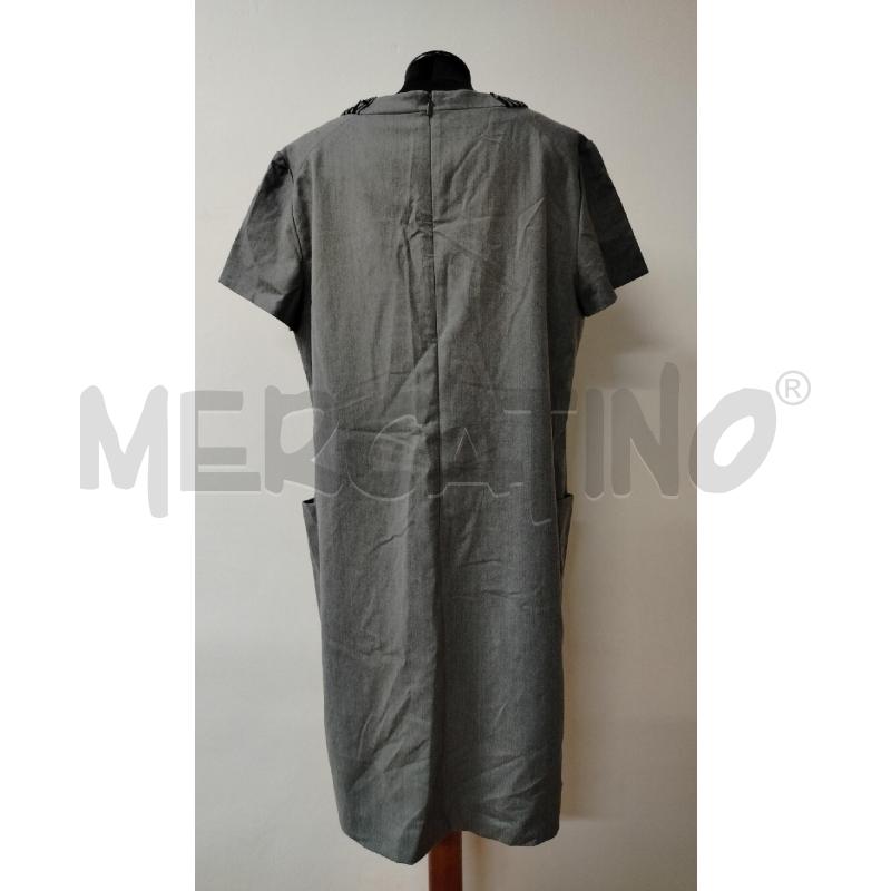 VESTITO DONNA BOSS GRIGIO SC/RIGHE NERE | Mercatino dell'Usato Roma cinecitta' 2