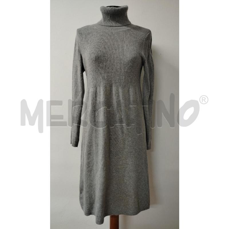 VESTITO DONNA CASHMERE POST ROAD GRIGIO COLLO ALTO | Mercatino dell'Usato Roma cinecitta' 1