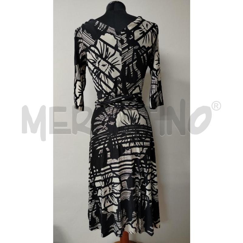 VESTITO DONNA DIANE VON FUSTEMBERG BIANCO NERO | Mercatino dell'Usato Roma cinecitta' 2