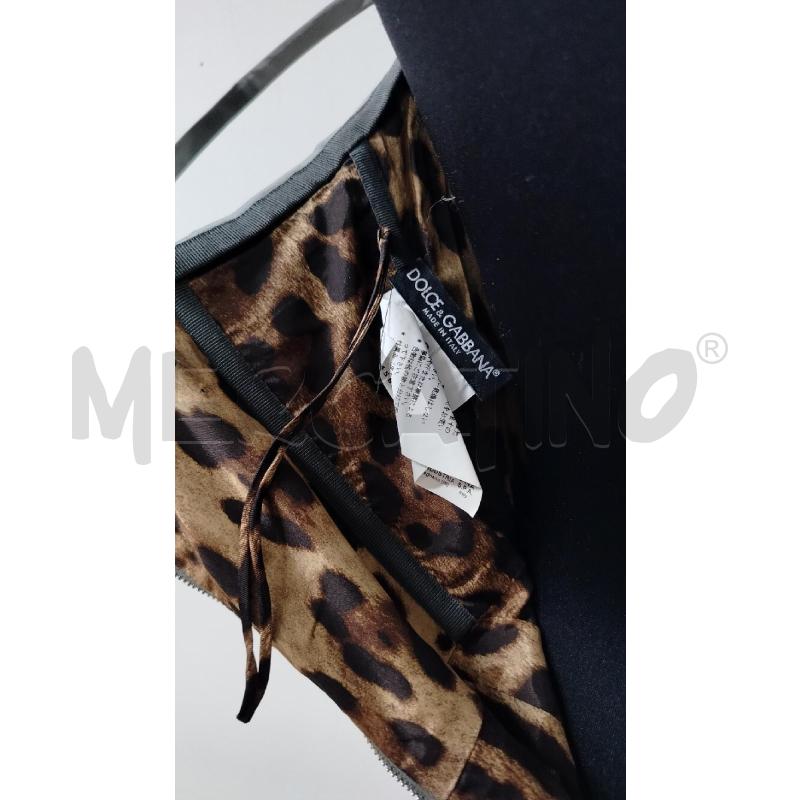 VESTITO DONNA DOLCE&GABBANA GRIGIO INT LEOPARDATO | Mercatino dell'Usato Roma cinecitta' 3