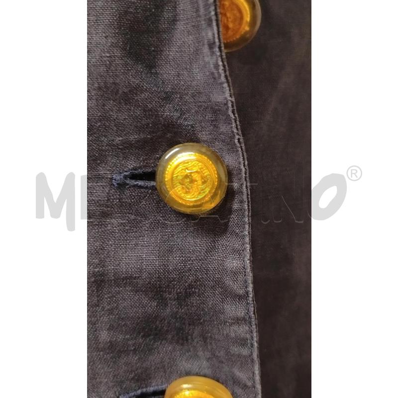VESTITO DONNA FENDI LINO BOTTONI TRASPARENTI GIALLI | Mercatino dell'Usato Roma cinecitta' 3