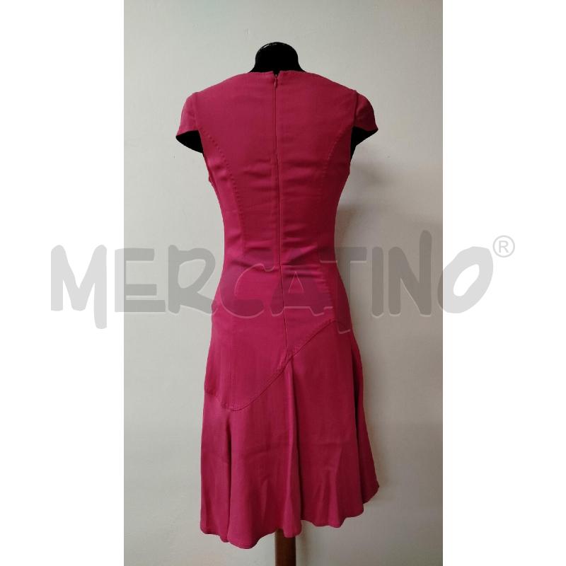VESTITO DONNA GATTINONI FUCSIA IMPUNTURE VOILANT | Mercatino dell'Usato Roma cinecitta' 2