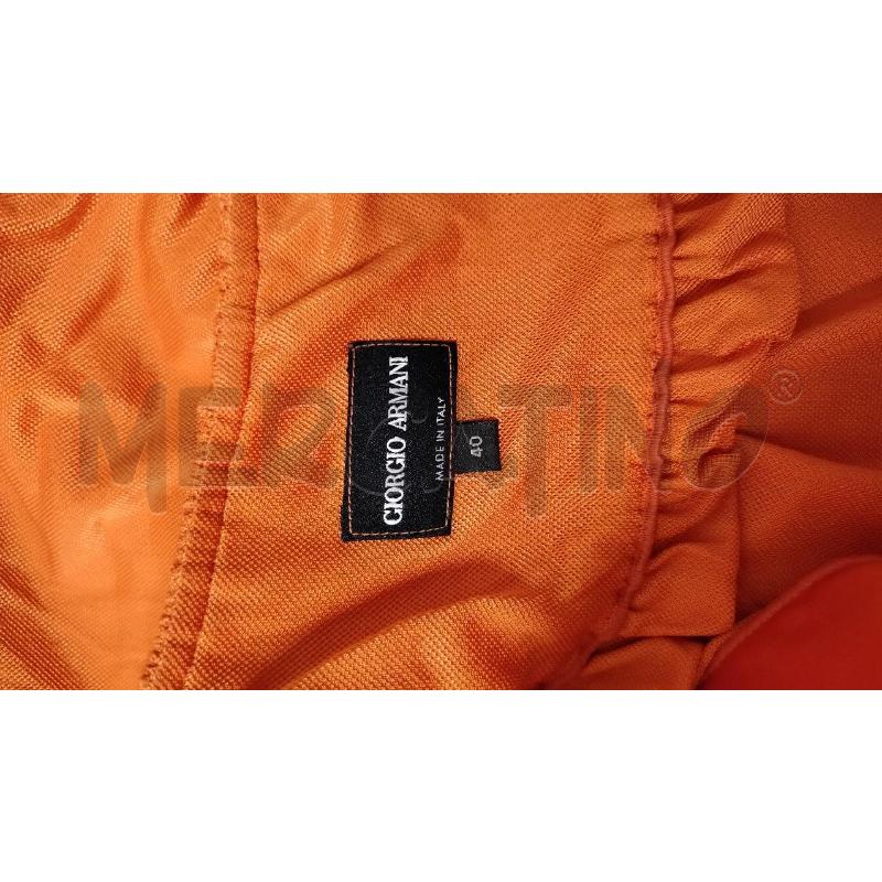 VESTITO DONNA GIORGIO ARMANI ARANCIONEFILI TIRATI | Mercatino dell'Usato Roma cinecitta' 5