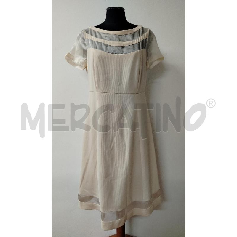 VESTITO DONNA INTREND PANNA SEMITRASPARENTE SOPRA | Mercatino dell'Usato Roma cinecitta' 1