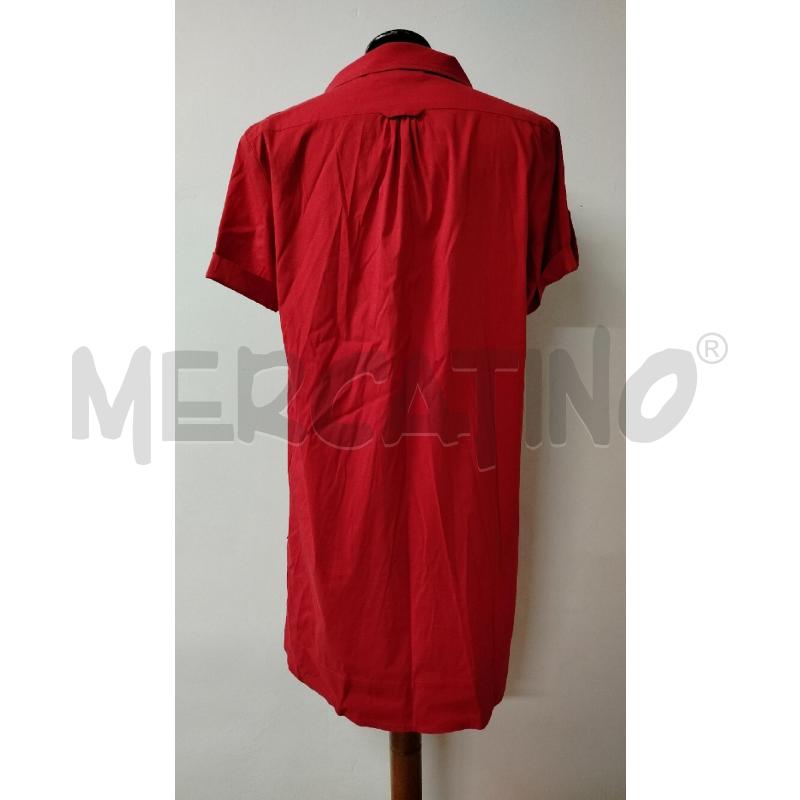 VESTITO DONNA JO NO FUI ROSSO BOTTONI DORATI | Mercatino dell'Usato Roma cinecitta' 2