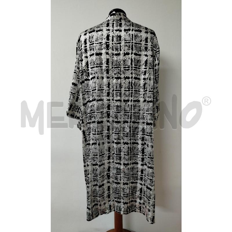 VESTITO DONNA LUISA SPAGNOLI BIANCO NERO SCARABOCCHI  | Mercatino dell'Usato Roma cinecitta' 2