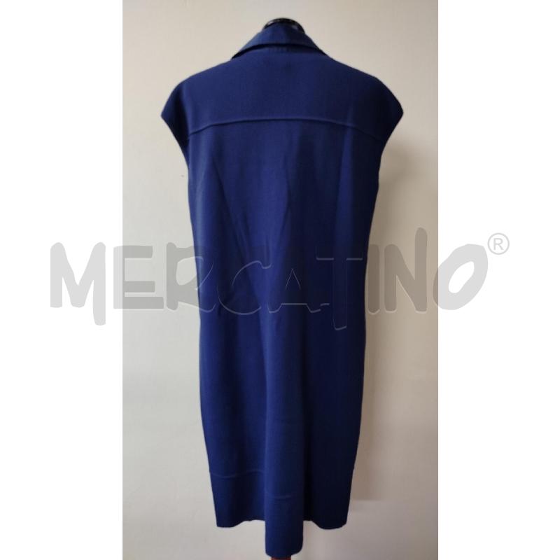 VESTITO DONNA LUISA SPAGNOLI BLU TASCHE SMANICATO | Mercatino dell'Usato Roma cinecitta' 2