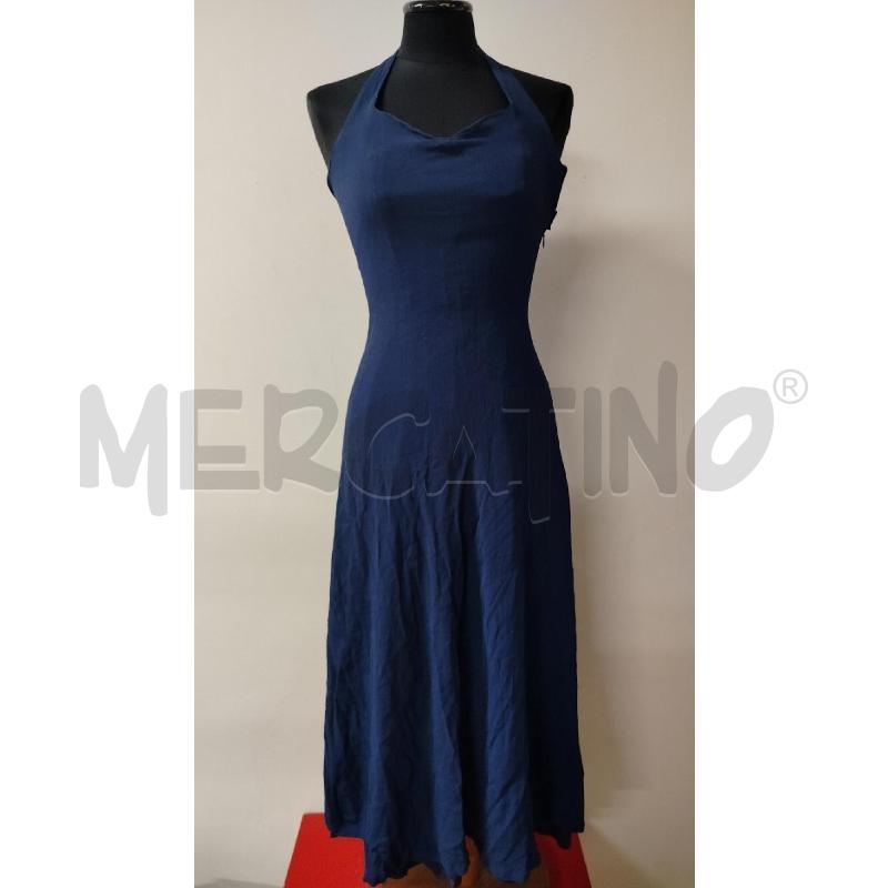 VESTITO DONNA MARELLA BLU SETA CREPES | Mercatino dell'Usato Roma cinecitta' 1