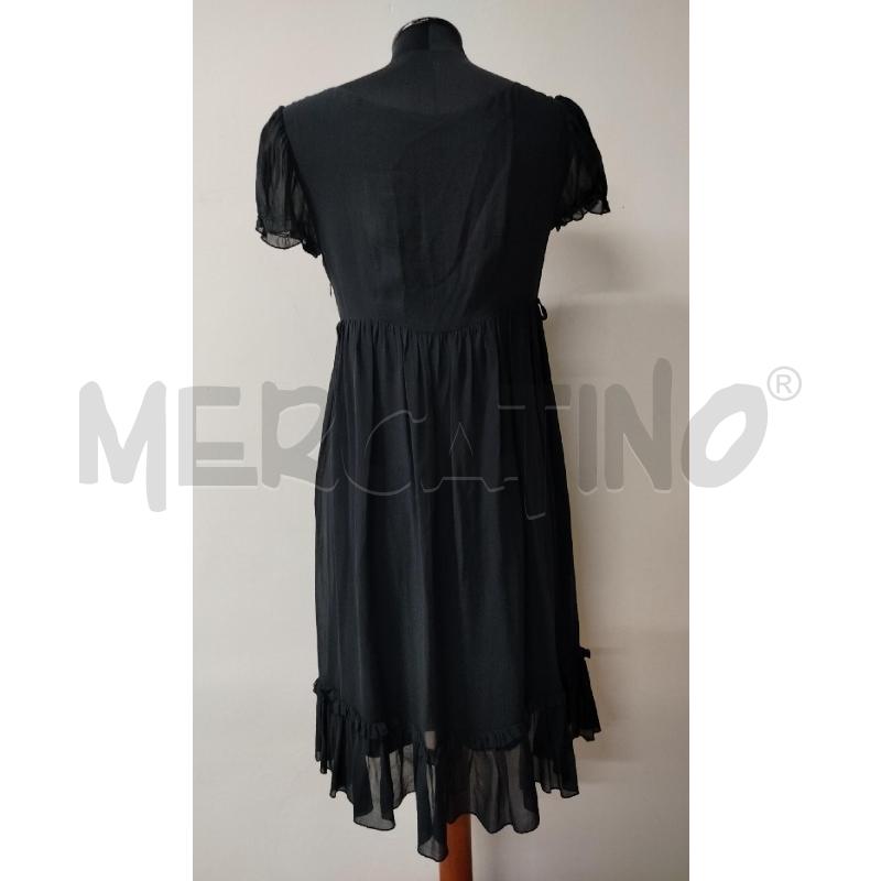 VESTITO DONNA MAX&CO NERO SETA BALZE | Mercatino dell'Usato Roma cinecitta' 2