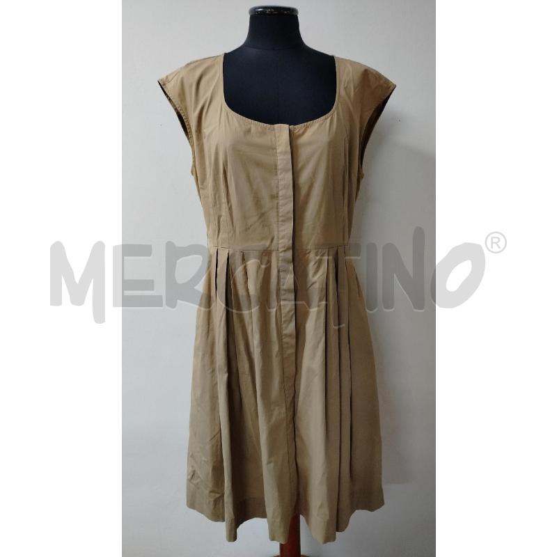 VESTITO DONNA MAX& CO BEIGE BOTOTNI CENTRALI  | Mercatino dell'Usato Roma cinecitta' 1