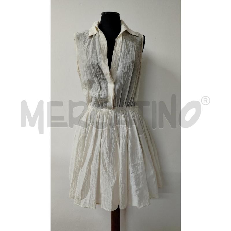VESTITO DONNA MILA SCHON CREMA SETA  | Mercatino dell'Usato Roma cinecitta' 1