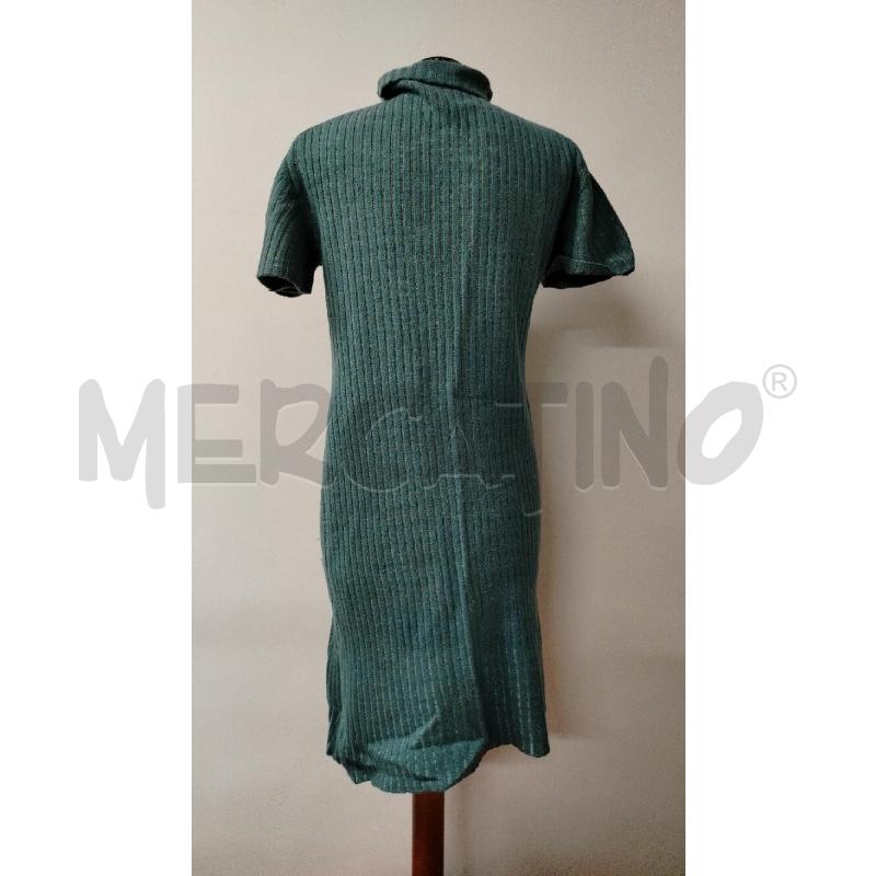 VESTITO DONNA MISSONI VERDE ACQUA COSTE MANICHE CORTE | Mercatino dell'Usato Roma cinecitta' 2