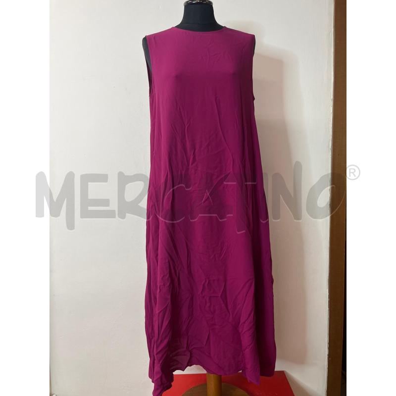 VESTITO DONNA NIU VIOLA SMANICATO NASTRI | Mercatino dell'Usato Roma cinecitta' 1