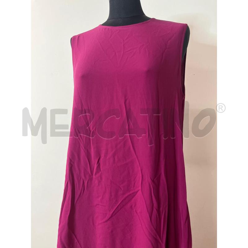 VESTITO DONNA NIU VIOLA SMANICATO NASTRI | Mercatino dell'Usato Roma cinecitta' 2