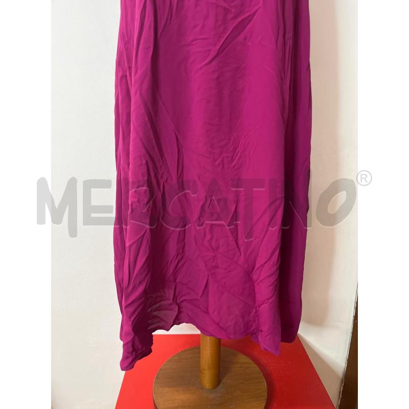 VESTITO DONNA NIU VIOLA SMANICATO NASTRI | Mercatino dell'Usato Roma cinecitta' 3