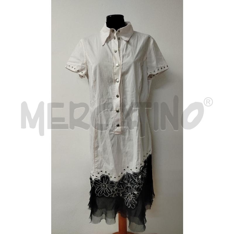 VESTITO DONNA PHILOSOPHY ROSATO SCAMICIATO PROFILO PIZZO | Mercatino dell'Usato Roma cinecitta' 1
