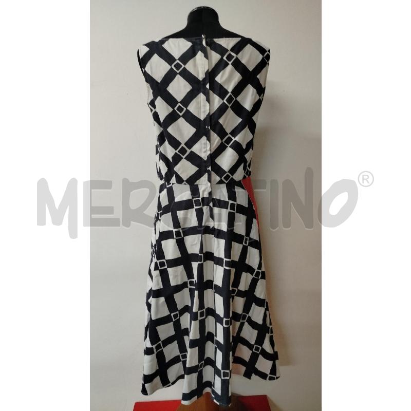 VESTITO DONNA REDVALENTINO ROMBI BIANCHI BANDE BLU | Mercatino dell'Usato Roma cinecitta' 2