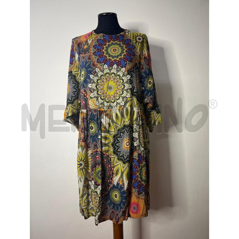 VESTITO DONNA REFRIGIWEAR MANDALA GIALLI ARANCIO | Mercatino dell'Usato Roma cinecitta' 1