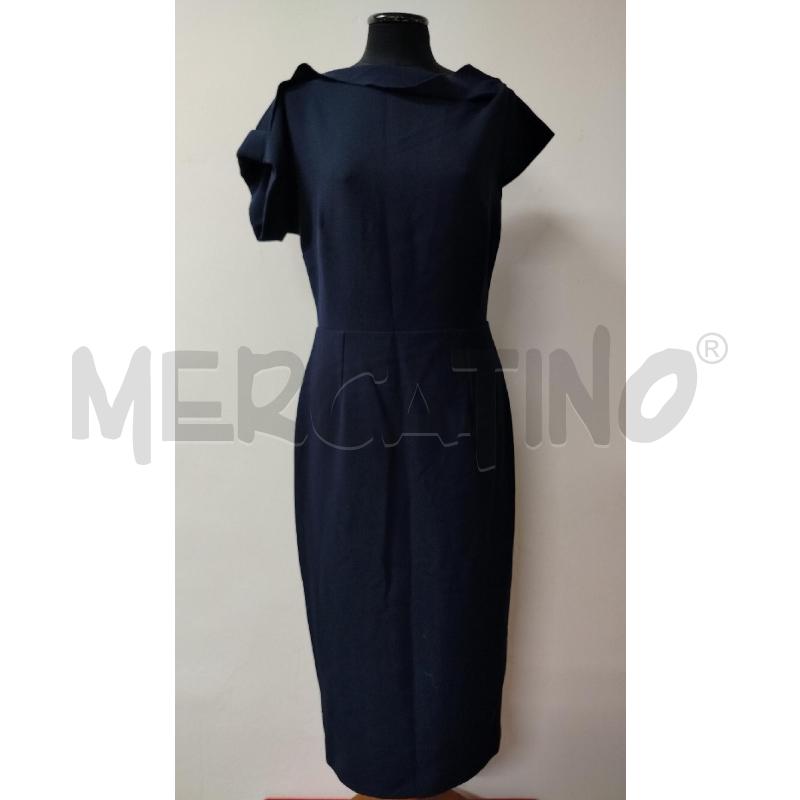 VESTITO DONNA ROLAND MOURET BLU SCOLLO AMPIO | Mercatino dell'Usato Roma cinecitta' 1