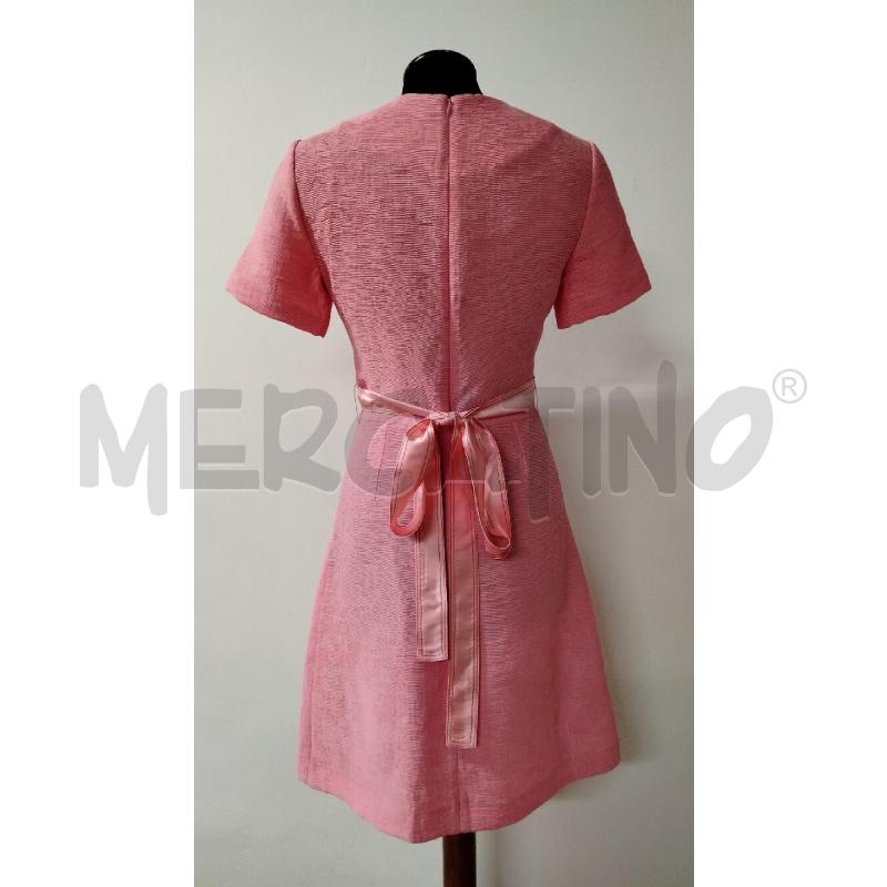 VESTITO DONNA SANDRO PARIS ROSA PLISSETTATO  | Mercatino dell'Usato Roma cinecitta' 2