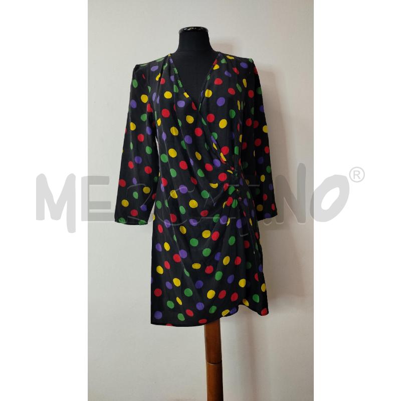 VESTITO DONNA SPORTMAX LUNGO FOHLIE GIALL VERD GRIG  | Mercatino dell'Usato Roma cinecitta' 4