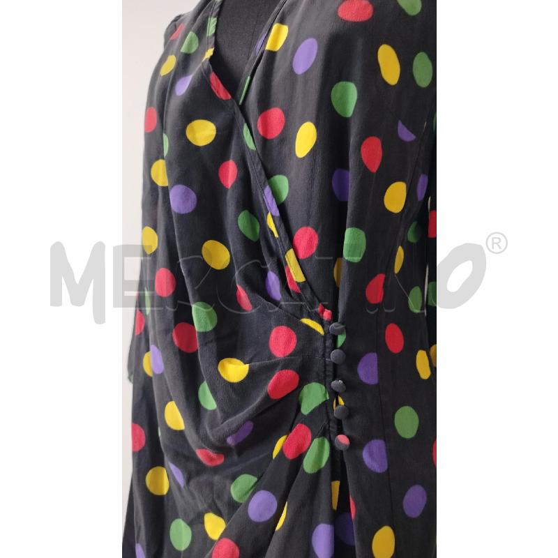 VESTITO DONNA SPORTMAX LUNGO FOHLIE GIALL VERD GRIG  | Mercatino dell'Usato Roma cinecitta' 5