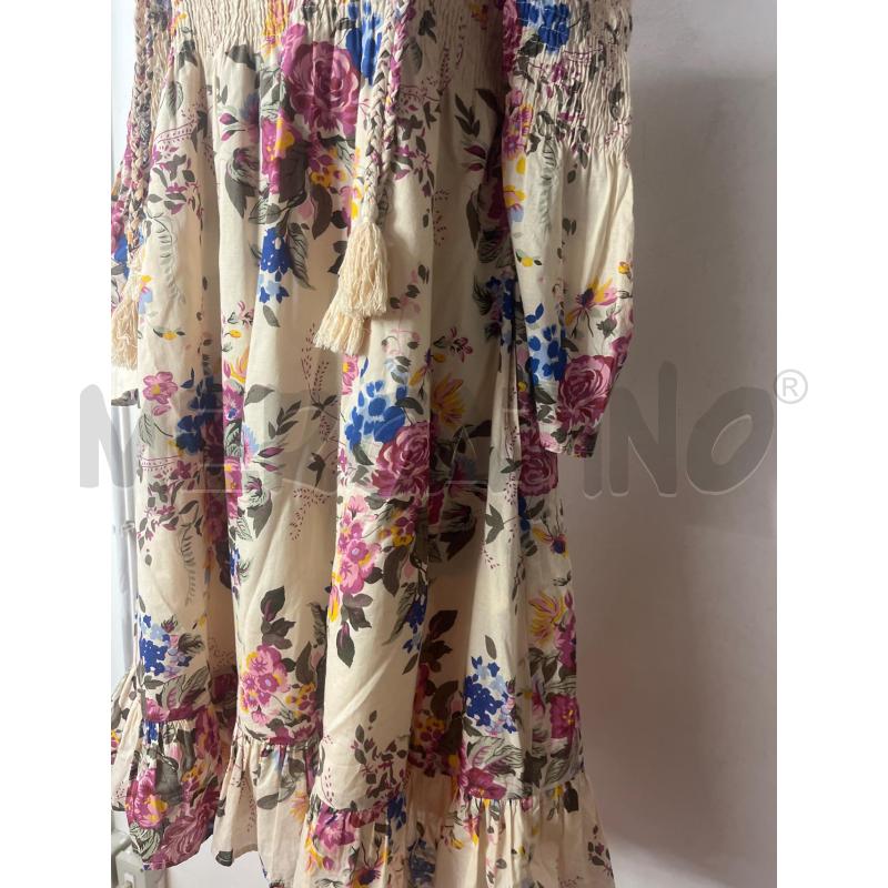 VESTITO DONNA TWINSET ROSA FIORI LACCETTI | Mercatino dell'Usato Roma cinecitta' 3